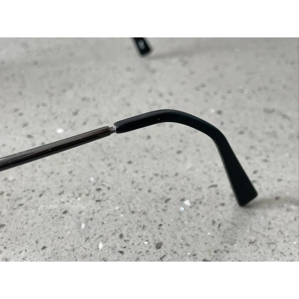 BOARD ROOM CLASSICS BC900 GM RECTANGLE gunmetal FULL RIM EYEGLASSES 55-16-145